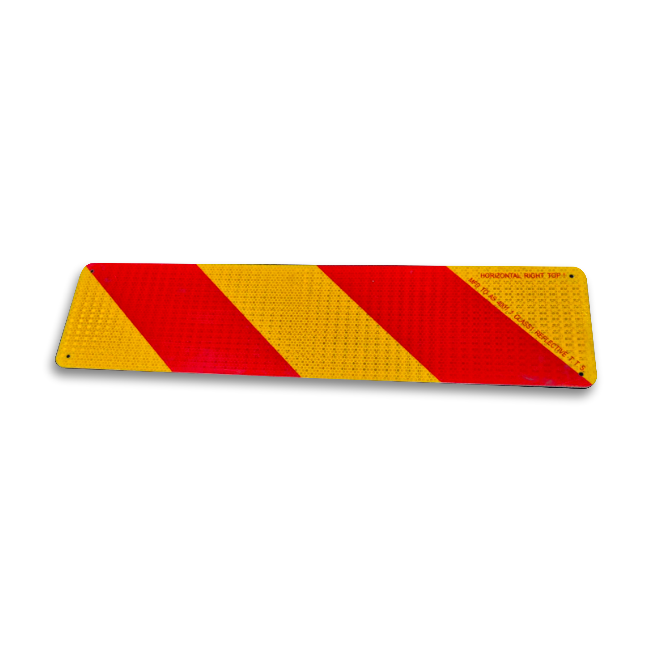 Marker 600mm x 150mm Alloy Class 1 Right (Rounded Corners)