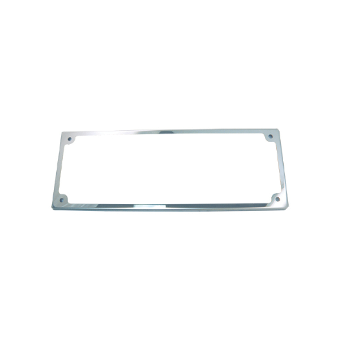 Stainless Steel Licence Frame with Acrylic Cover