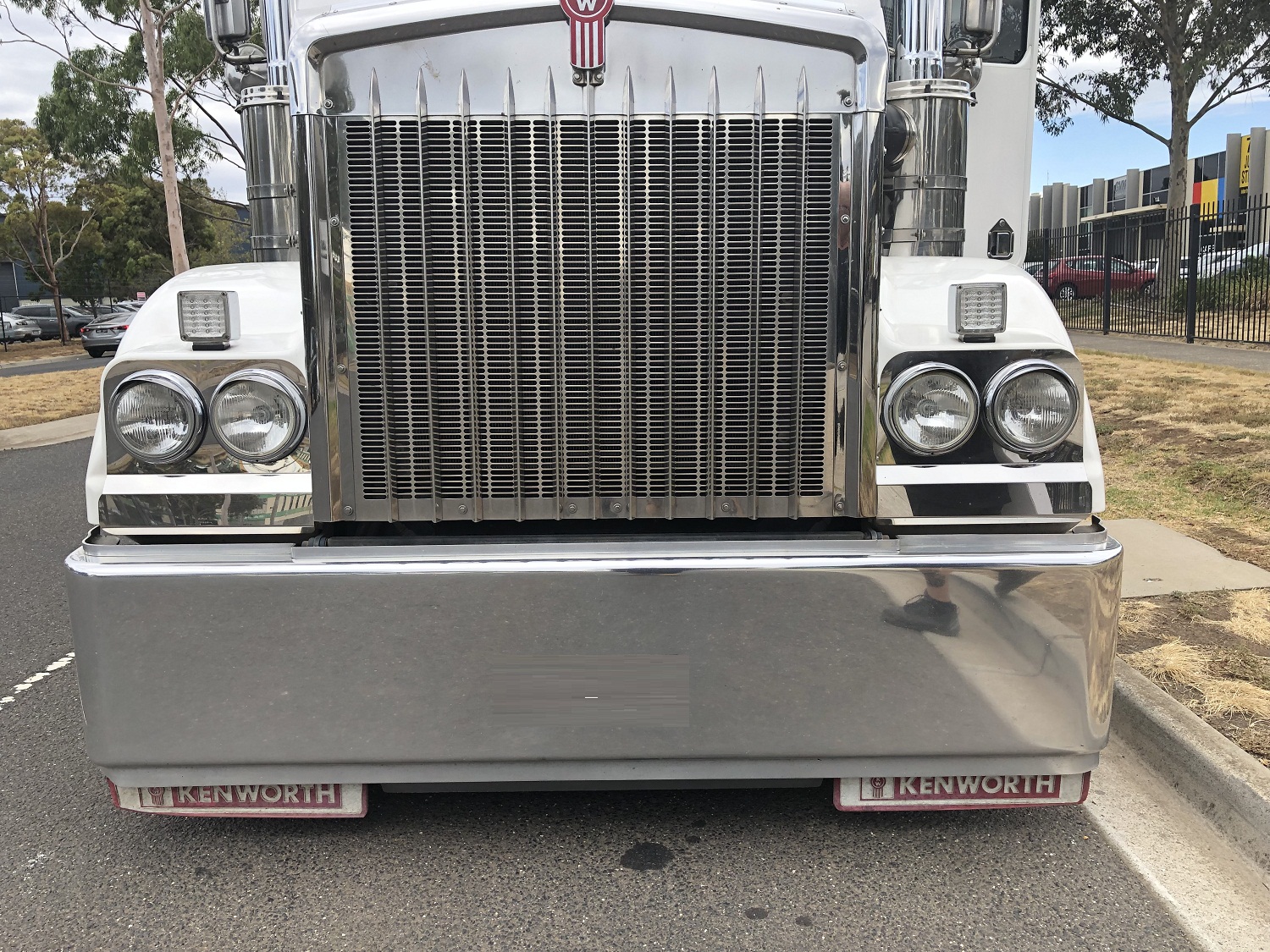 Stainless Steel Headlight Backings Long To Suit Kenworth SAR T404 ...