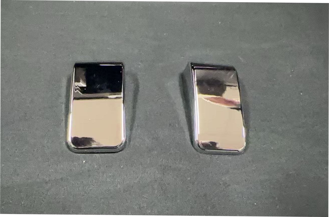 Switch Cover  Chrome Single 610 Pair