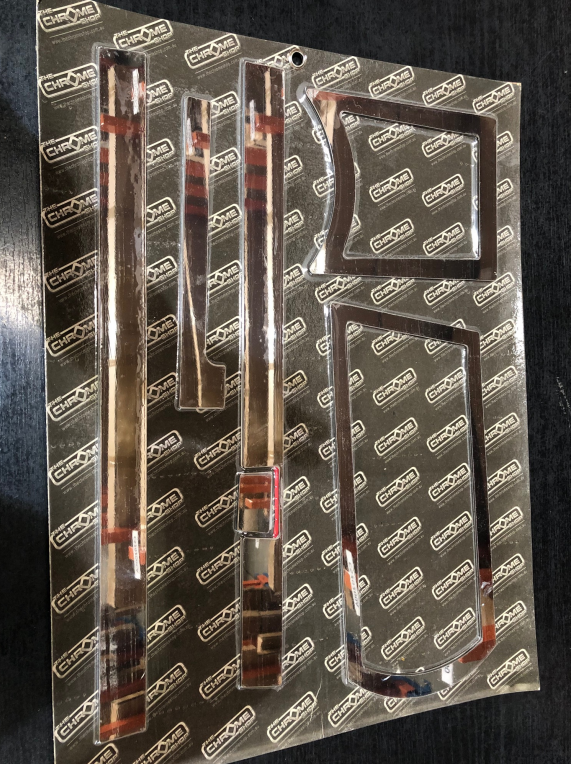 Stainless Steel Headlight Trim Kit To Suit Scania