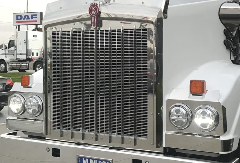 Stainless Steel Headlight Backings To Suit Kenworth T610 SAR