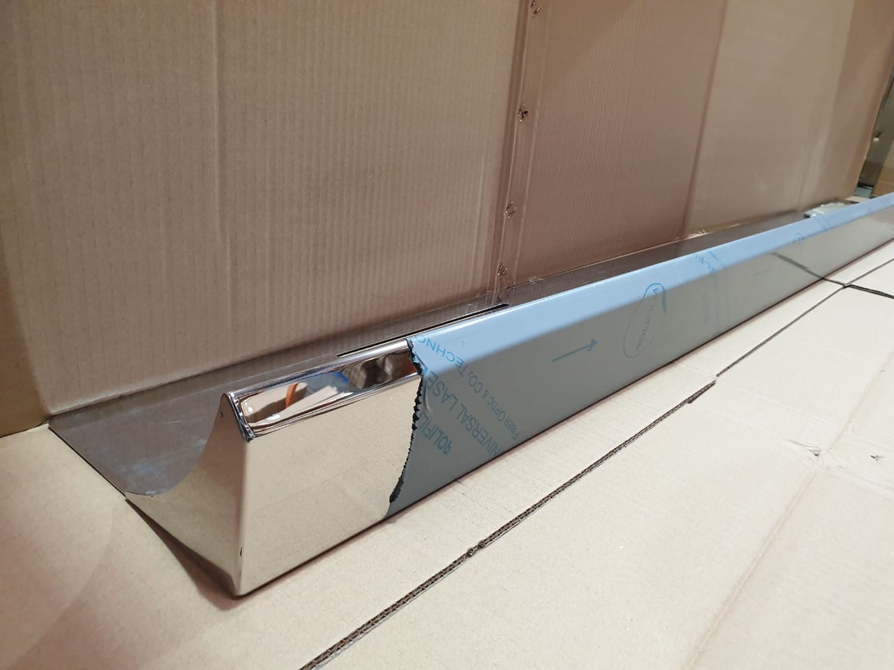 Stainless Steel Tank Skirt D Shape 1845mm To Suit Mack/Volvo