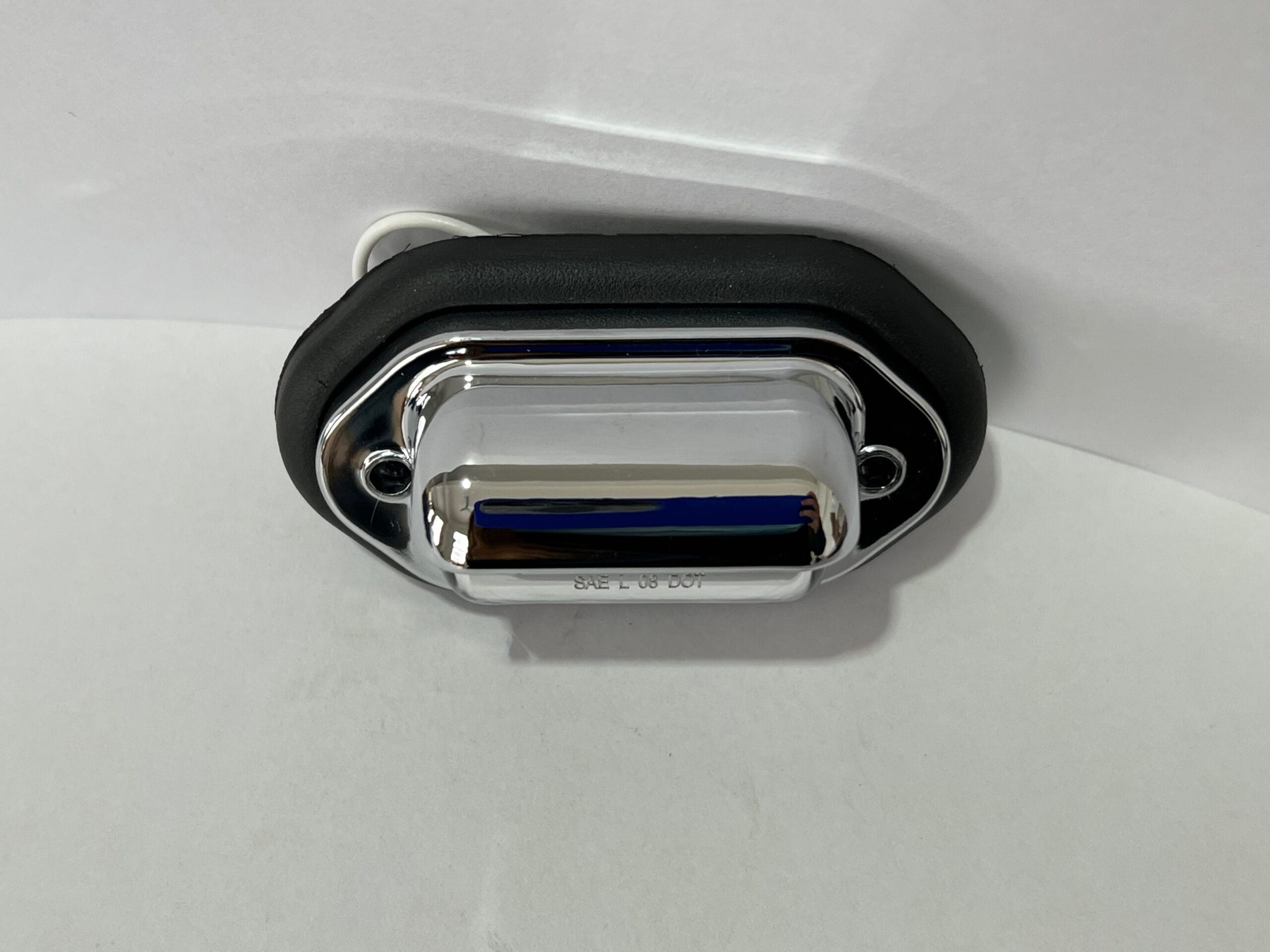 LED Multi Volt License Plate Light Chrome