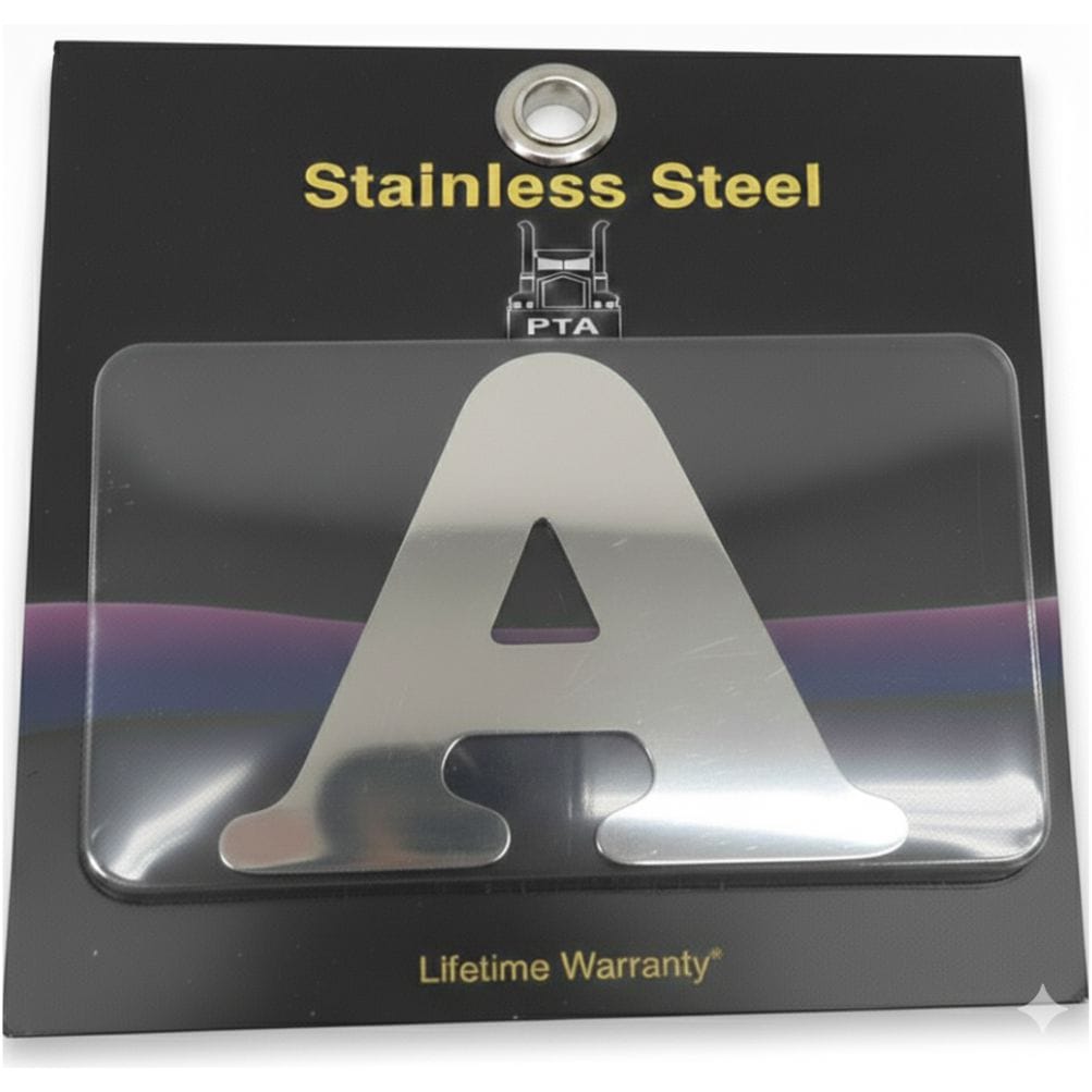 Stainless Steel Letter A