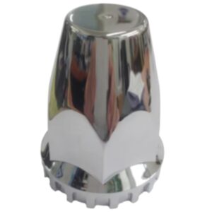 Nut Cover Screw On 32mm/33mm Chrome Plastic