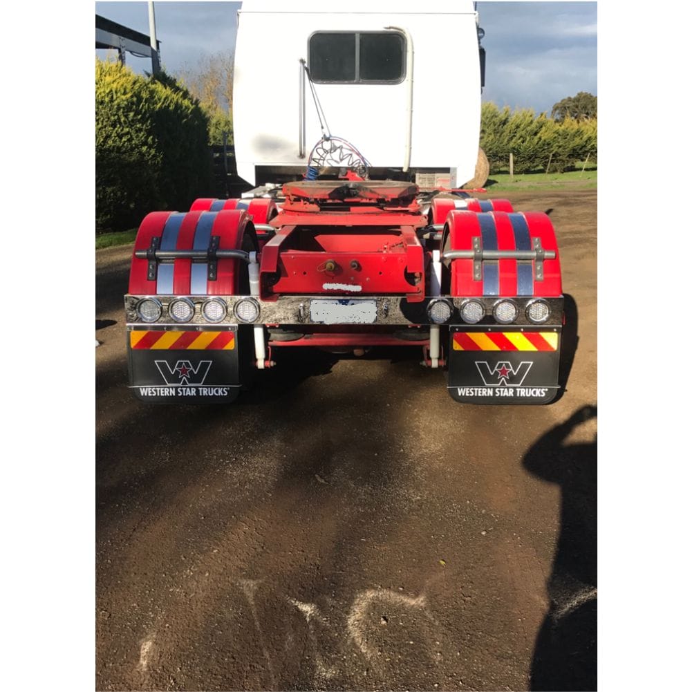 Stainless Steel Underslung Light Bar 8 x 4 Inch LED Clear Lens