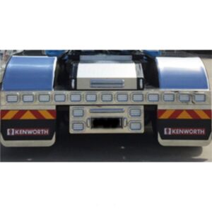 Stainless Steel Underslung Light Bar 13 Rectangular Light Holes