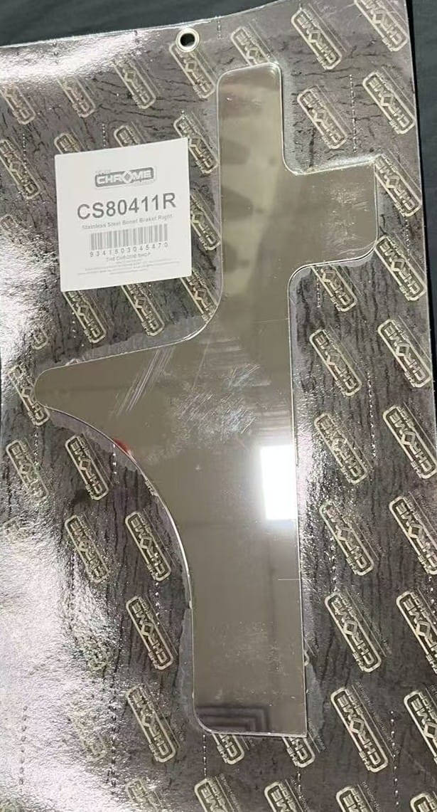 Stainless Steel Bonnet Bracket Right