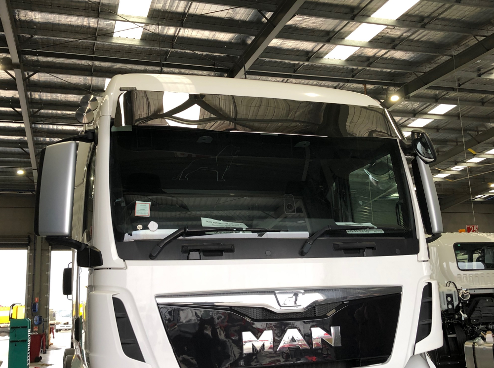 Stainless Steel Sun Visor To Suit MAN TGX
