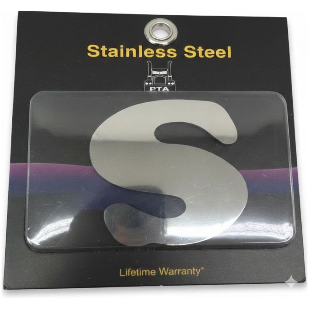 Stainless Steel Letter S
