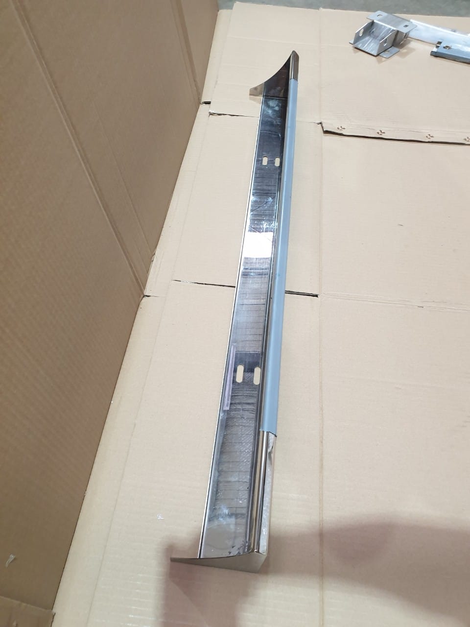 Stainless Steel Tank Skirt 980MM Single To Suit Scania