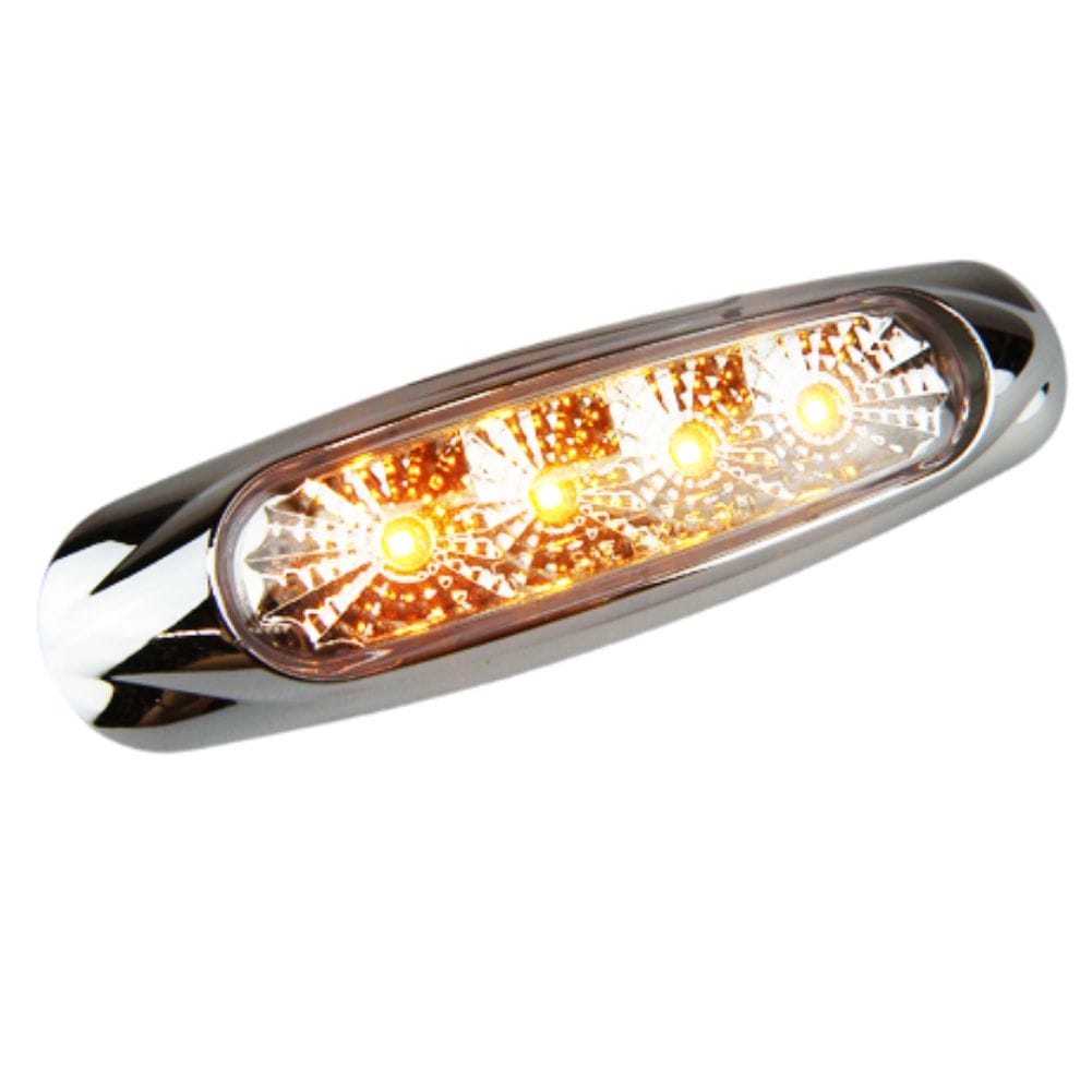 LED Light Clear/Amber MR4 Multi Volt