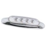 LED Light Clear/Amber MR4 Multi Volt