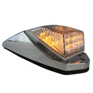 LED Multi Volt Cab Roof Light Clear/Amber