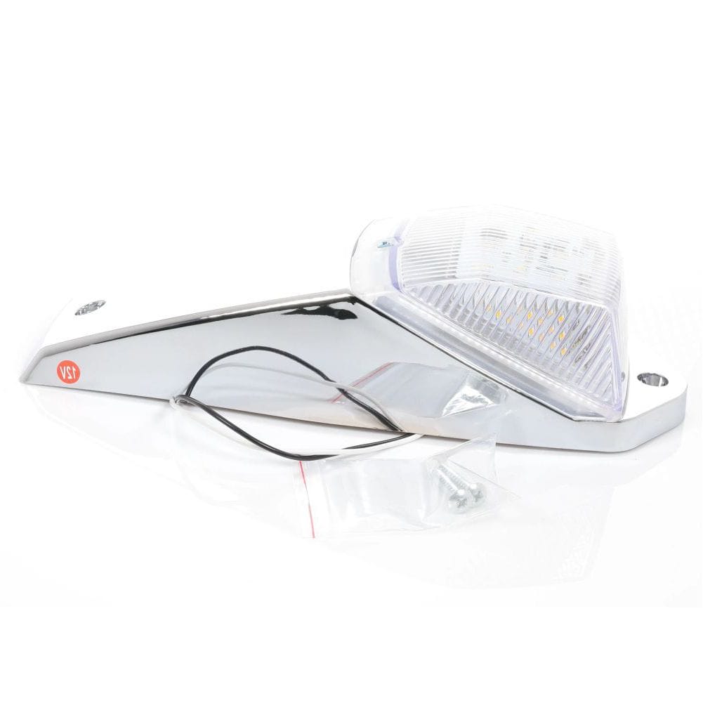 LED Multi Volt Cab Roof Light Clear/Amber/Blue