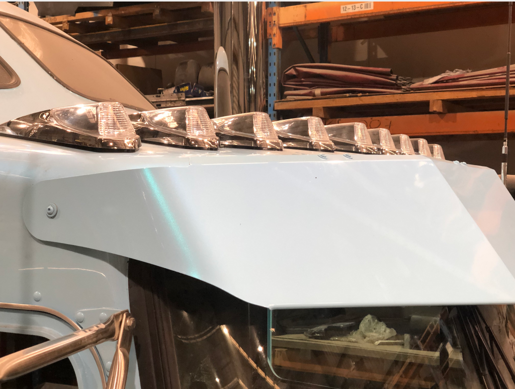 LED Multi-Volt Cab Roof Light Clear