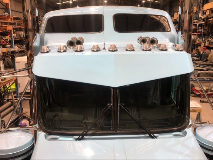LED Multi-Volt Cab Roof Light Clear/Amber