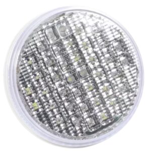 LED Multi Volt 4 Inch Round Clear Indicator