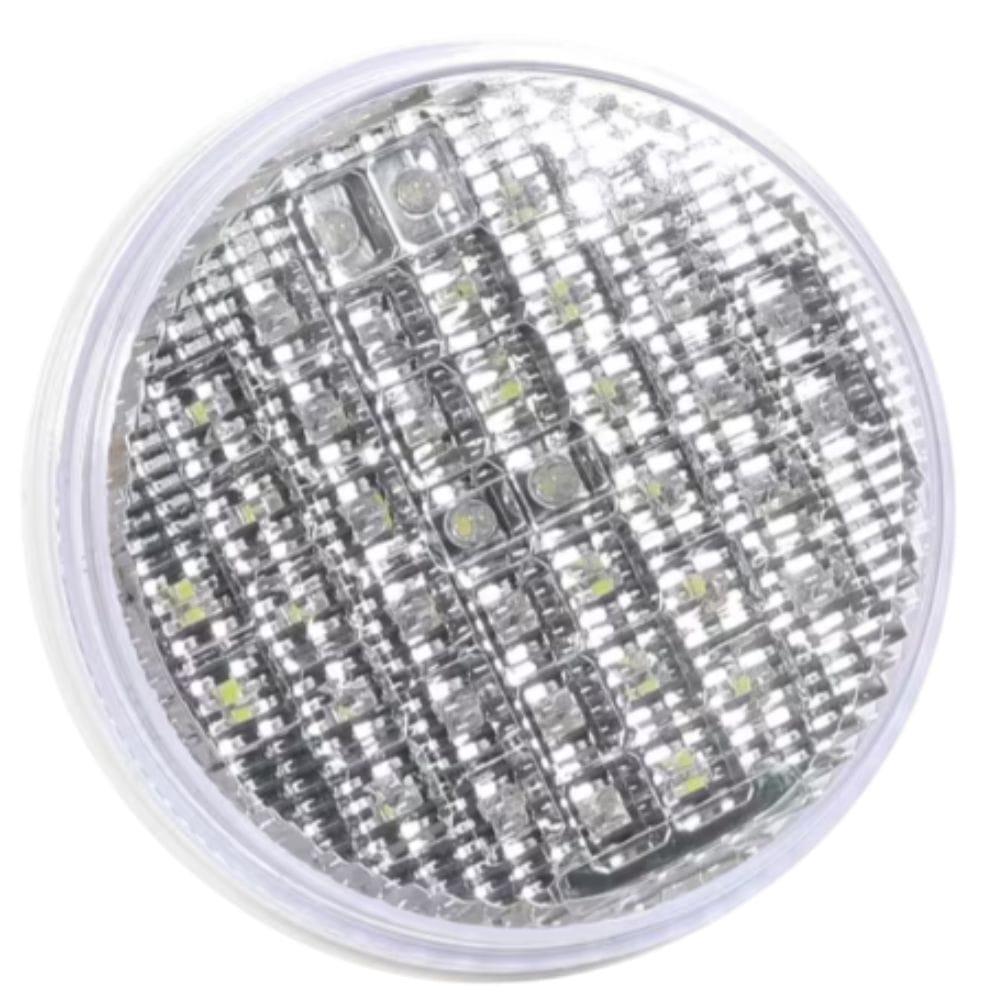 LED Multi Volt 4 Inch Round Clear Indicator