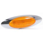 LED Multi Volt Millenium Amber Medium
