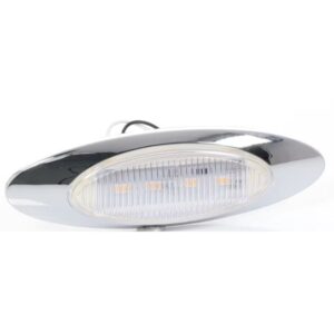 LED Multi Volt Millenium Clear/Amber Medium