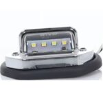 LED Multi Volt License Plate Light Chrome