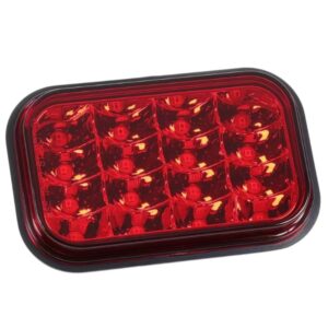 LED Multi Volt Rectangle Red Stop/Tail