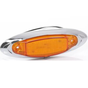 LED Multi Volt Amber Medium Millennium Plus