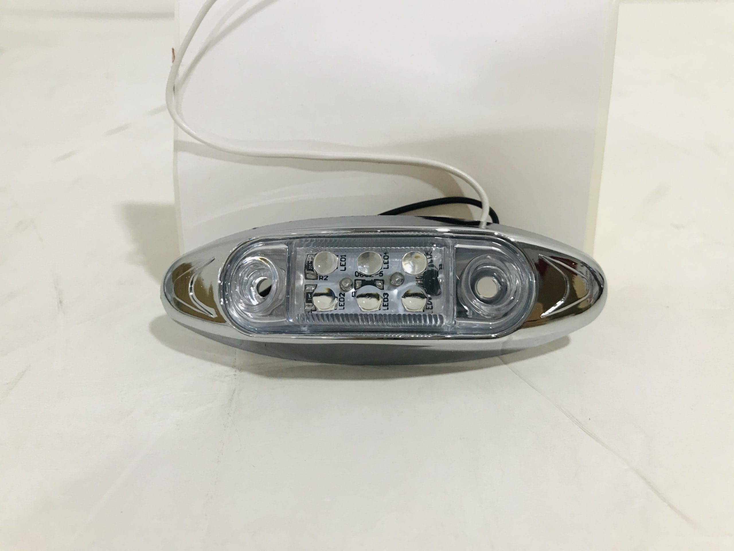 LED Light 12 Volt Mini Millennium Plus Clear/Red