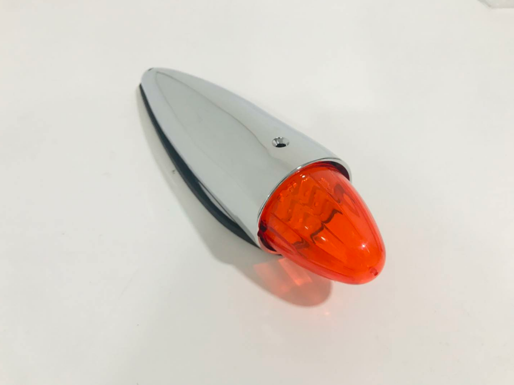 LED Multi-Volt Torpedo Roof Light Amber
