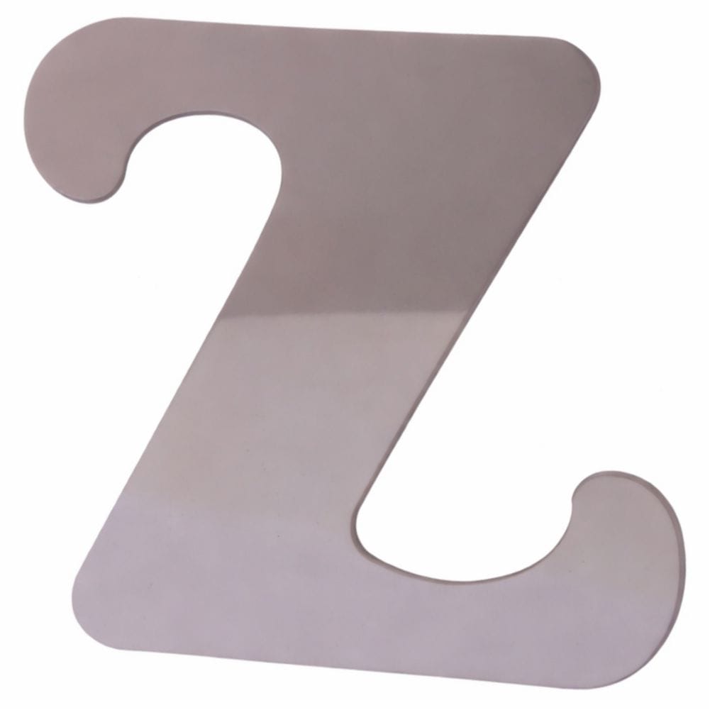 Stainless Steel Letter Z For truck part