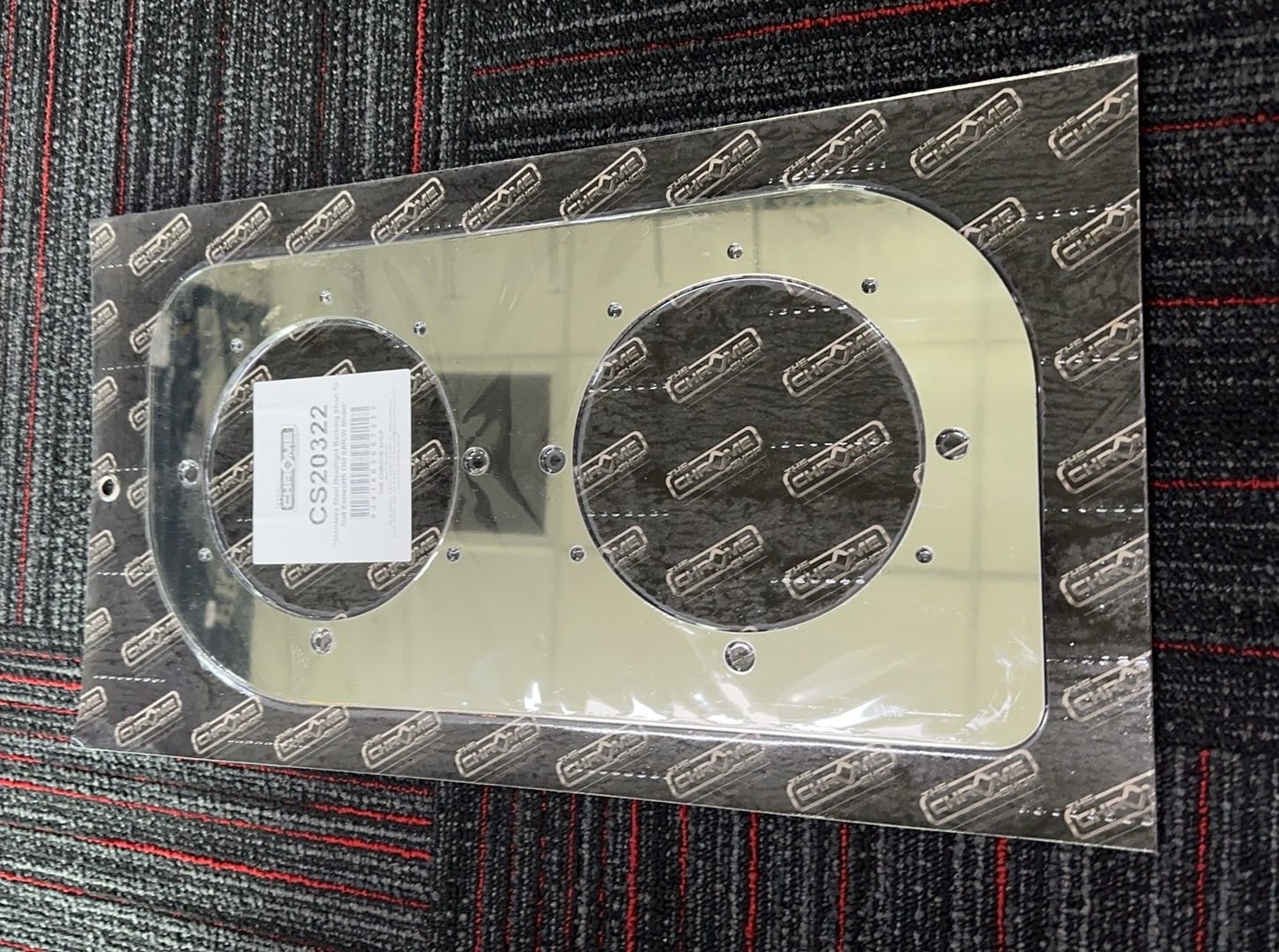 Stainless Steel Headlight Backings Short To Suit Kenworth Old SAR/W Model