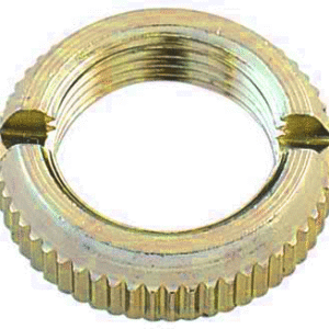Face Nut Window Door Lock Gold