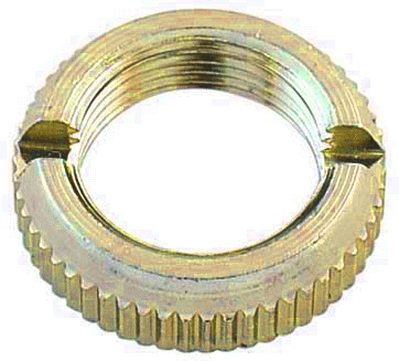 Face Nut Window Door Lock Gold
