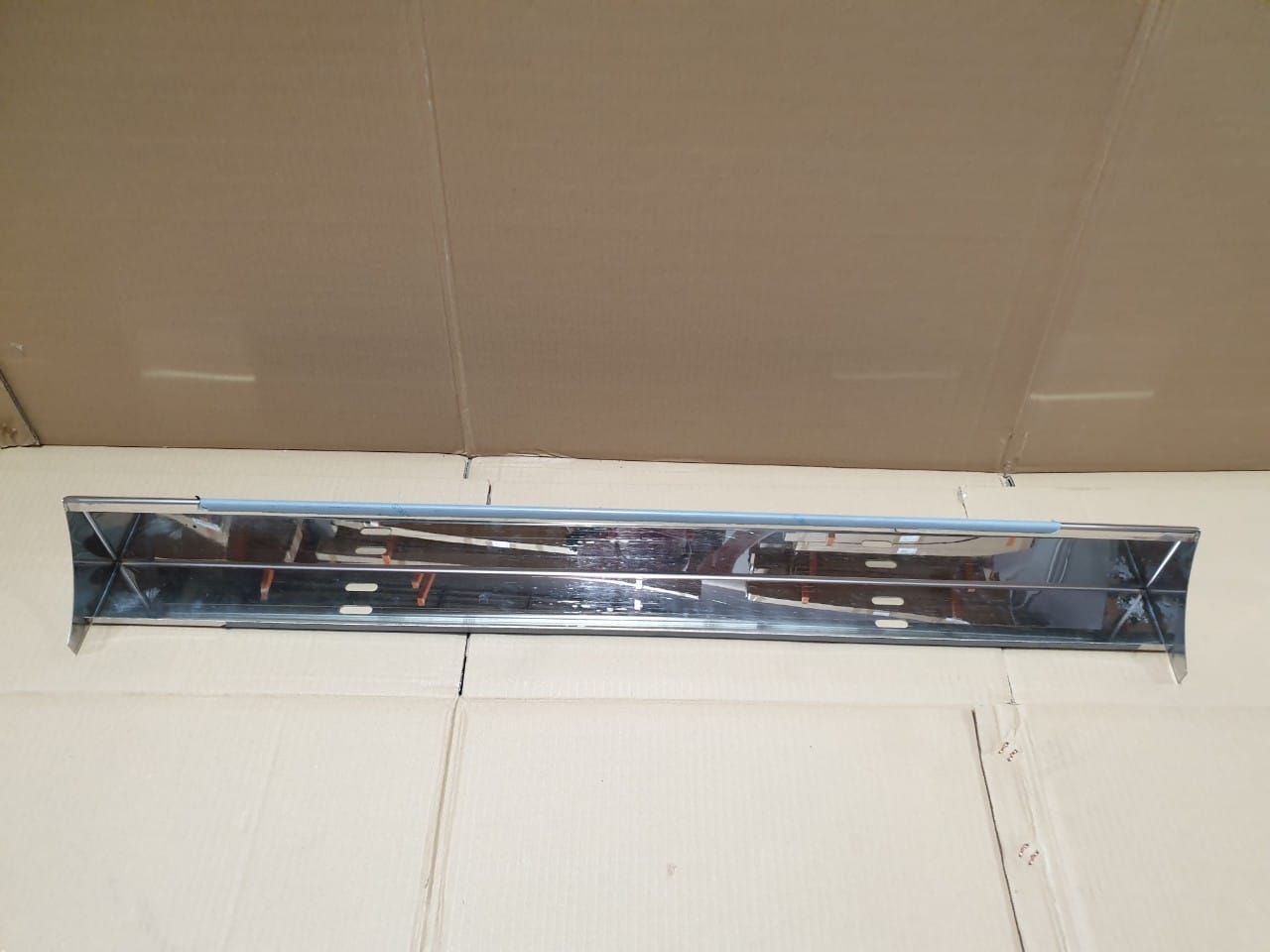 Stainless Steel Tank Skirt 980MM Single To Suit Scania
