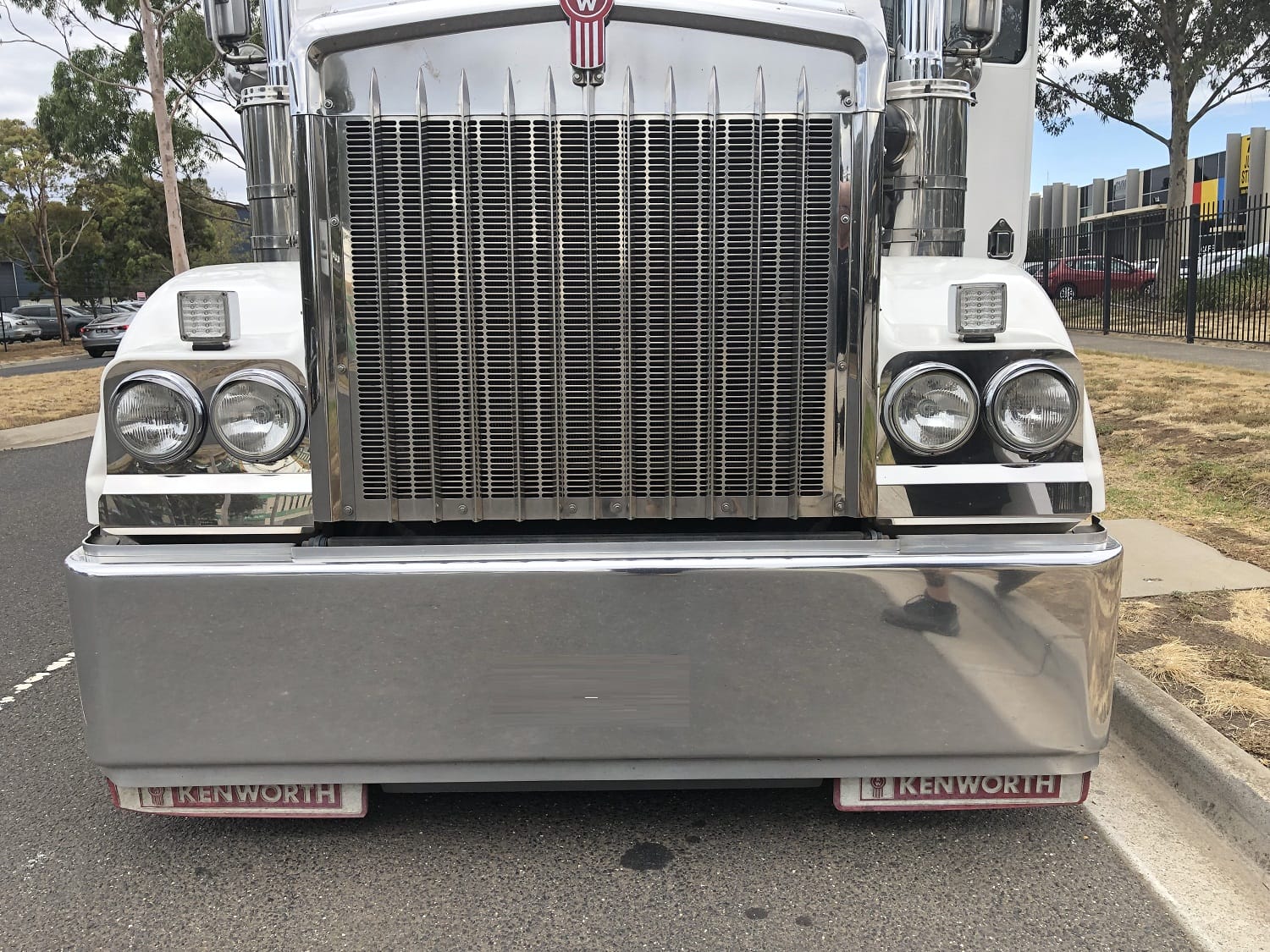 Stainless Steel Headlight Backings Long To Suit Kenworth SAR T404 & Early T409
