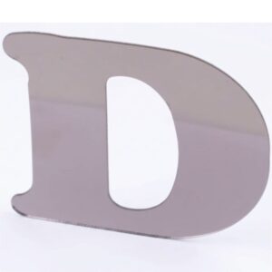 Stainless Steel Letter D For truck part