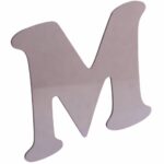 Stainless Steel Letter M For truck part