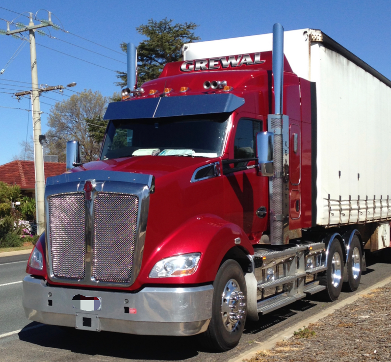 Stainless Steel Sun Visor 14 Inch Boltless To Suit Kenworth T360/T410/T410 SAR/T610/T610 SAR
