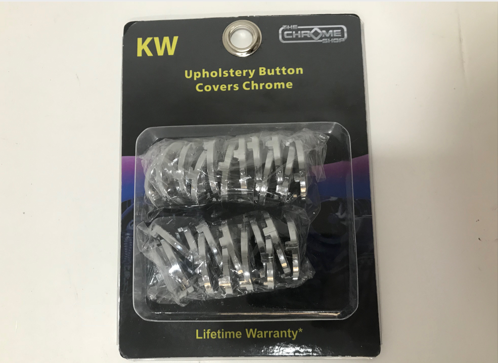 Cover Button Upholstery Chrome Pack 25 To Suit Kenworth
