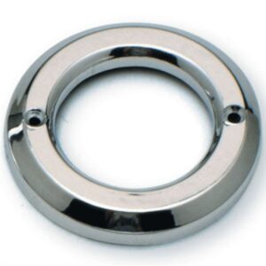 Light Cover No Visor 2 Inch Round Chrome