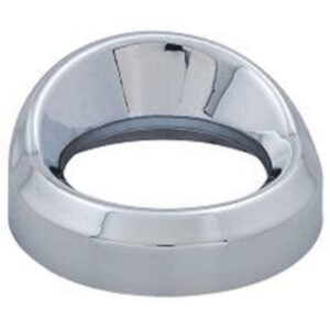 Gauge Cover With Visor Small Chrome To Suit Kenworth