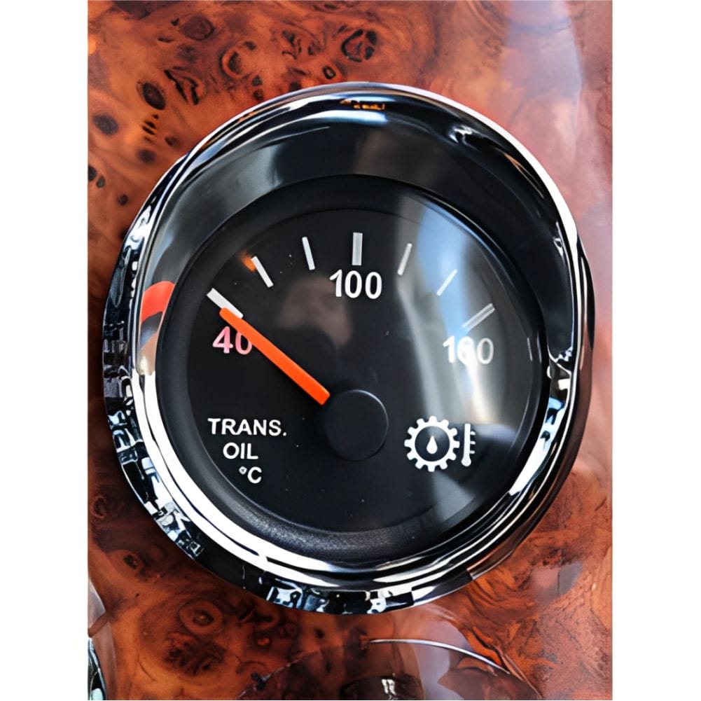 Gauge Cover Visor Small Chrome To Suit Western Star Only