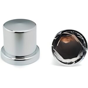 Nut Cover Top Hat 21mm 4 pack