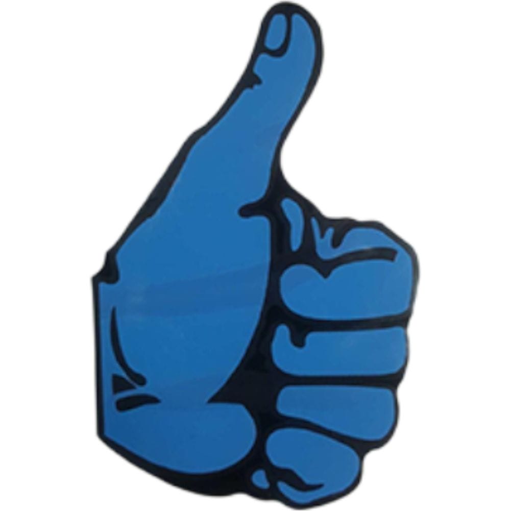 Sticker Blue Thumbs Up Left