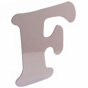 Stainless Steel Letter F For truck part
