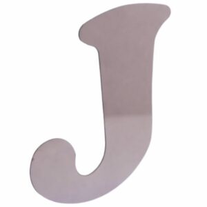 Stainless Steel Letter J For truck part
