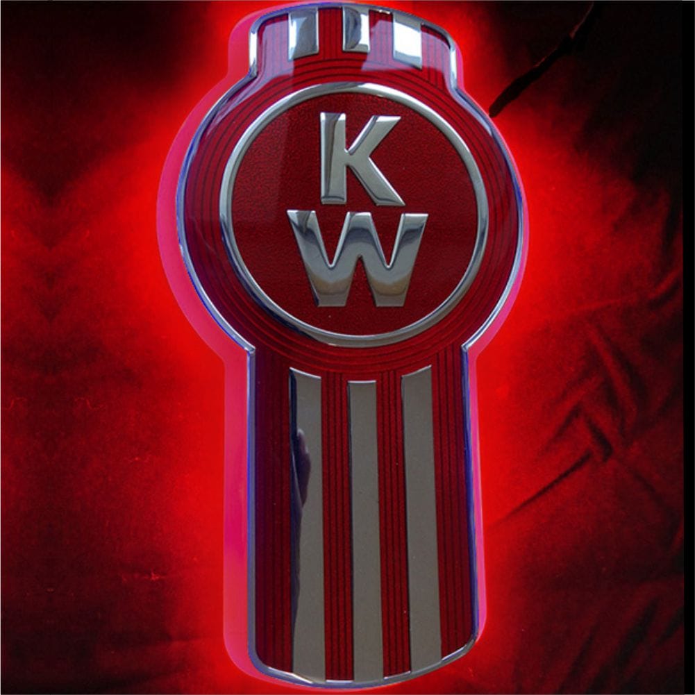 LED Badge Light Red To Suit Kenworth