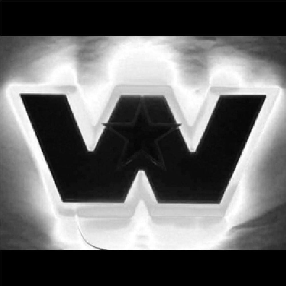 LED Badge Backlight Front Clear To Suit Western Star